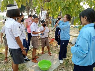 96. ค่ายวิชาการสะเต็มศึกษาเพื่อส่งเสริมการเรียนรู้ สำหรับนักเรียนโรงเรียนบ้านสระสิงห์โต อำเภอเมือง จังหวัดกำแพงเพชร วันที่ 8 มีนาคม 2566